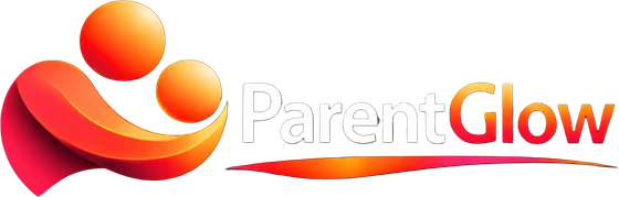 The ParentGlow logo, for dark backgrounds